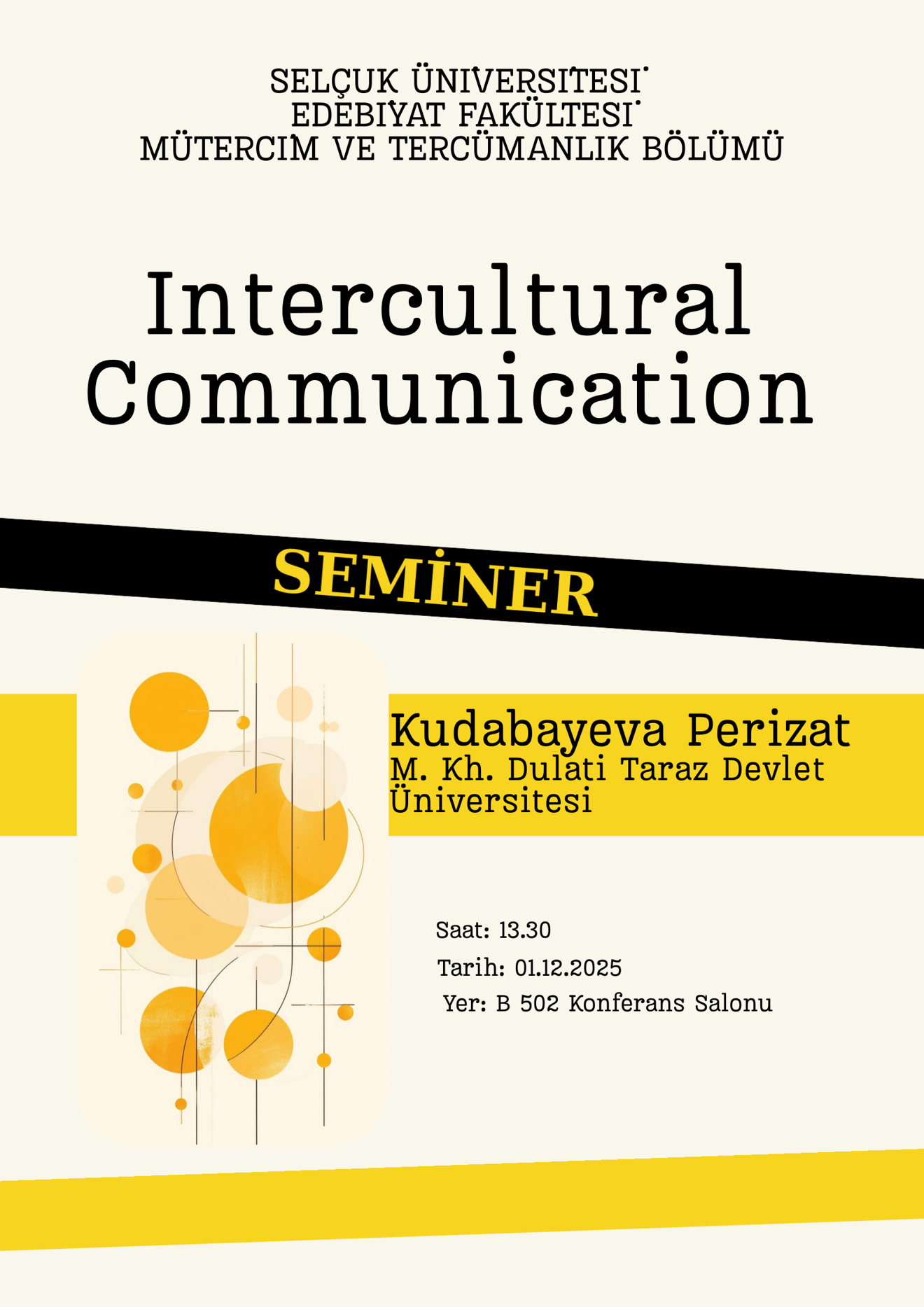 Intercultural Communication Semineri